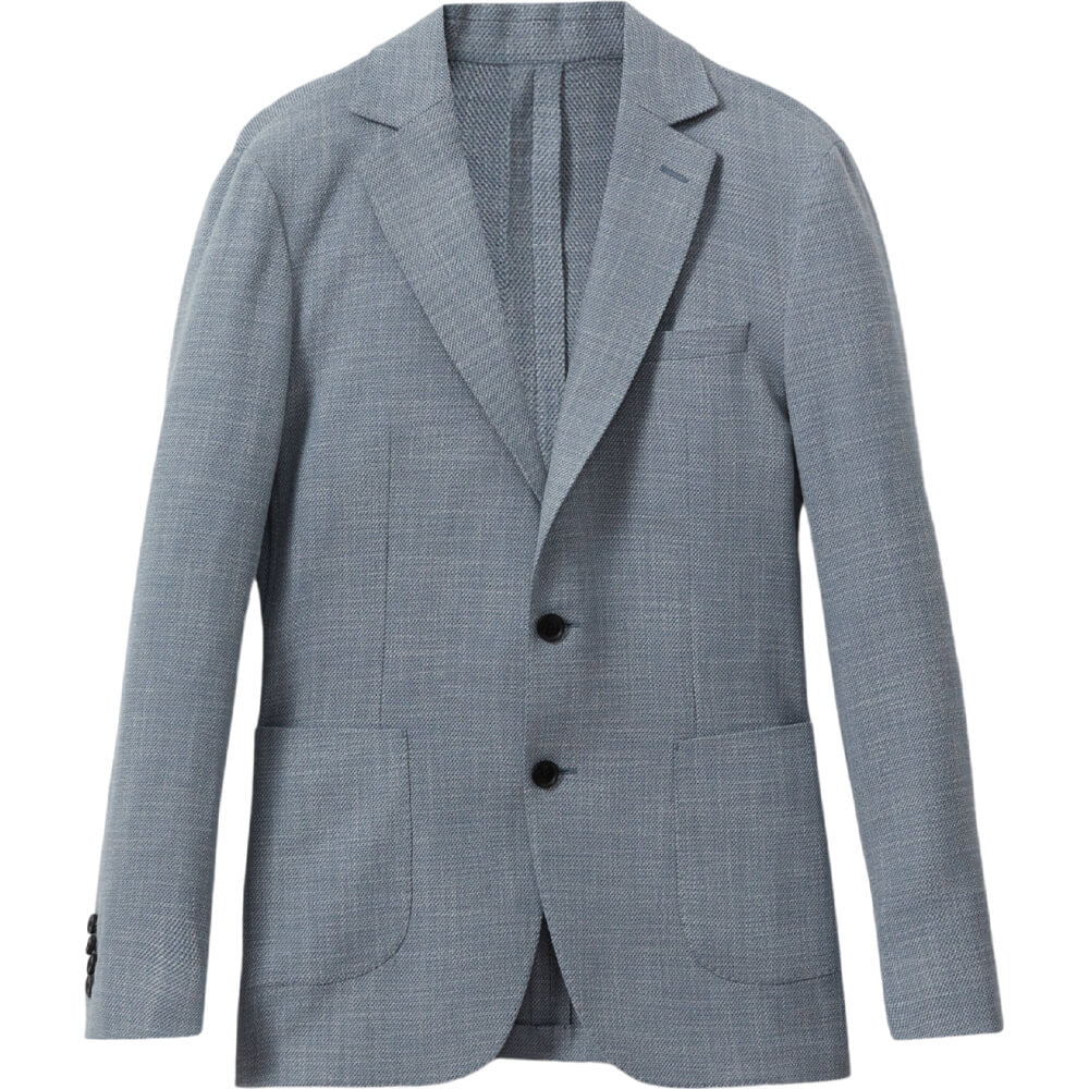 REISS APHRODITE Single Breasted Blazer With Cotton